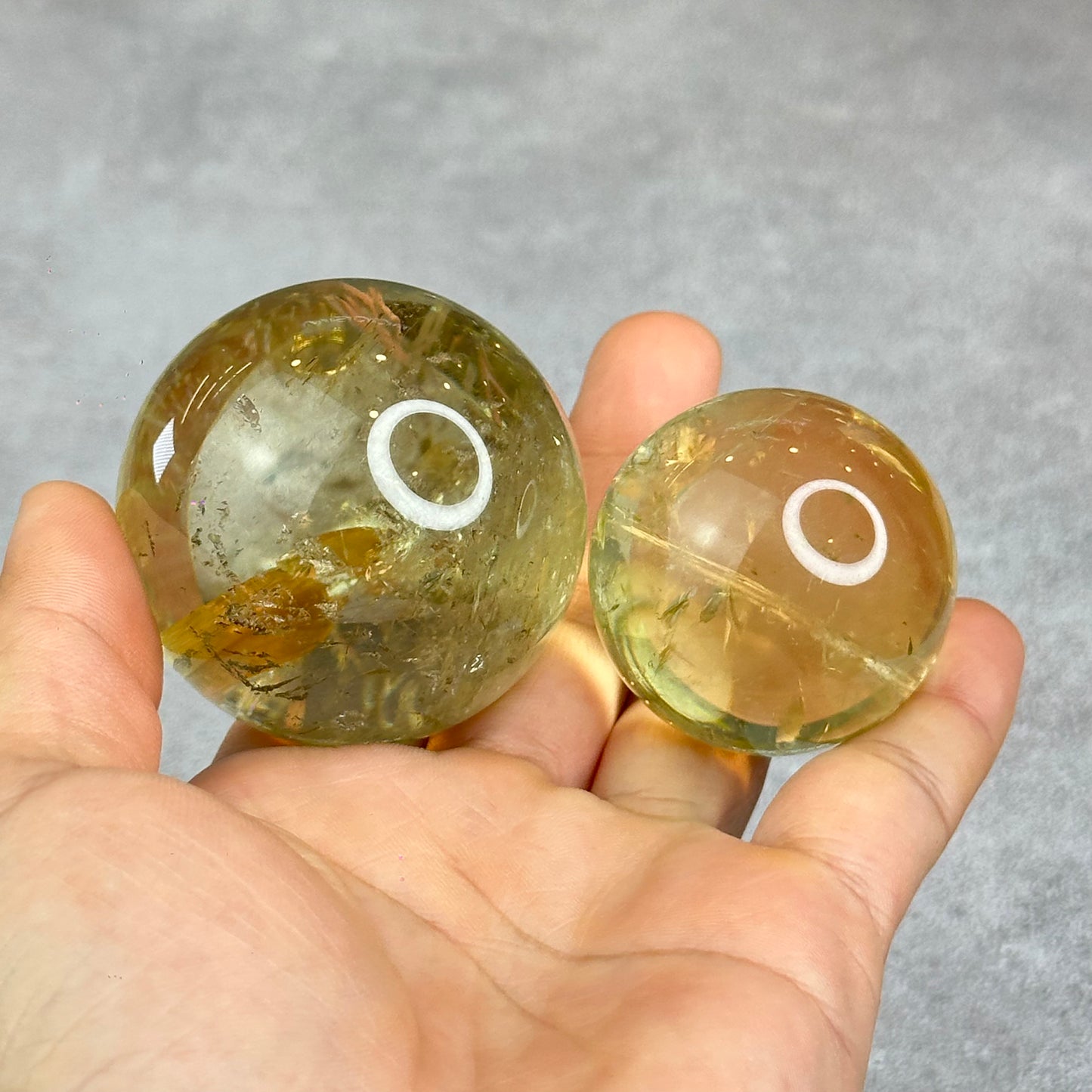 Natural Citrine Sphere