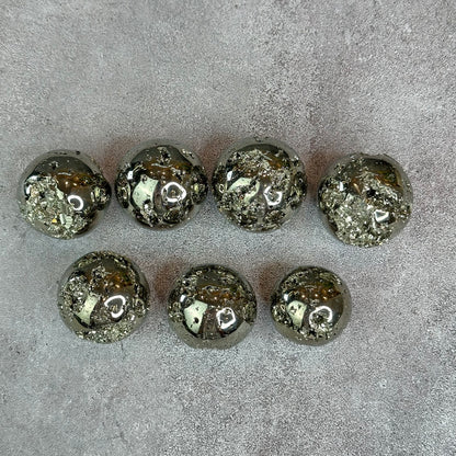 Natural Pyrite Sphere - High Quality