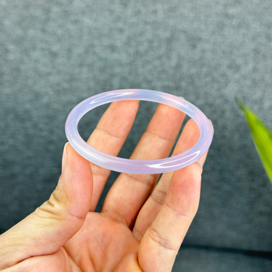 Natural Agate Bangle Chopstick Style Size 57 mm