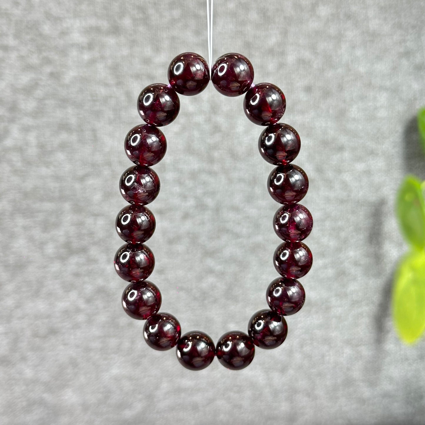 Deep Plum Star Garnet VIP Bracelet Size 11 mm