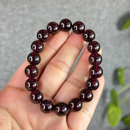 Deep Plum Star Garnet VIP Bracelet Size 11 mm