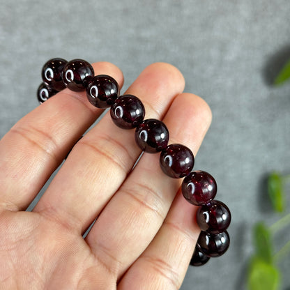 Deep Plum Star Garnet VIP Bracelet Size 11 mm