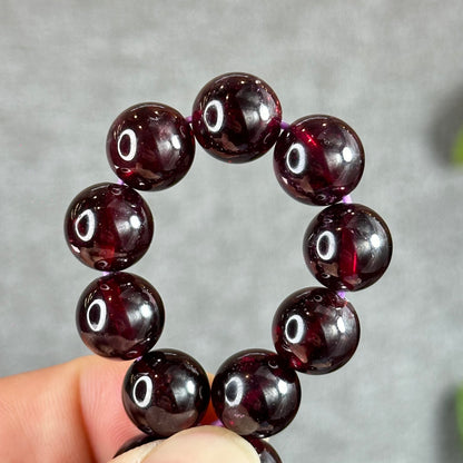 Deep Plum Star Garnet VIP Bracelet Size 11 mm