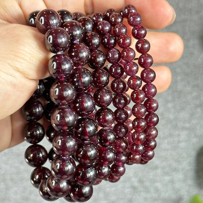 Deep Plum Star Garnet VIP Bracelet Size 11 mm