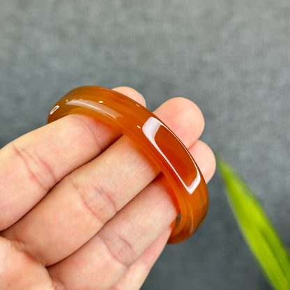 Natural Agate Bangle Square Style Size 54 mm