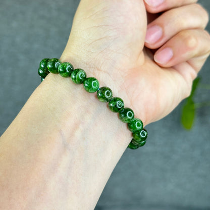 Bracelet Diopside Chrome Taille 8mm