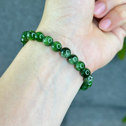 Bracelet Diopside Chrome Taille 8mm