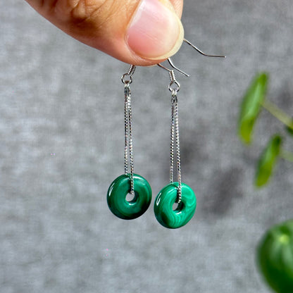 Dong Dieu Malachite Ear rings