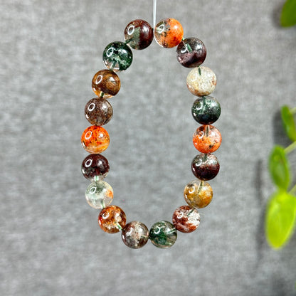 Multi Colour Natural Landscape Quartz VIP Bracelet Size 11.5 mm