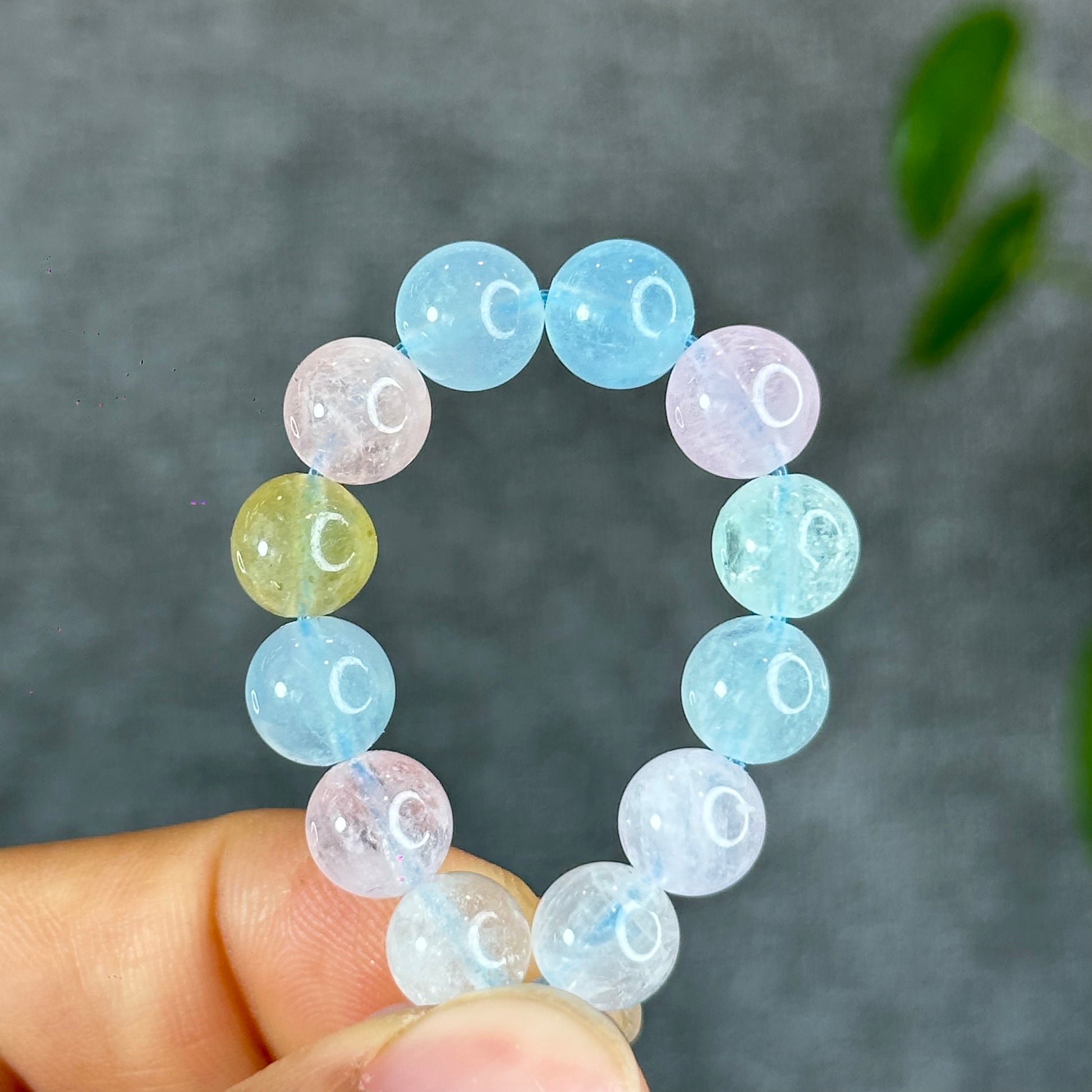 Translucent Beryl Beautiful and Natural Beryl- Morganite Bracelet – Mountain Jade