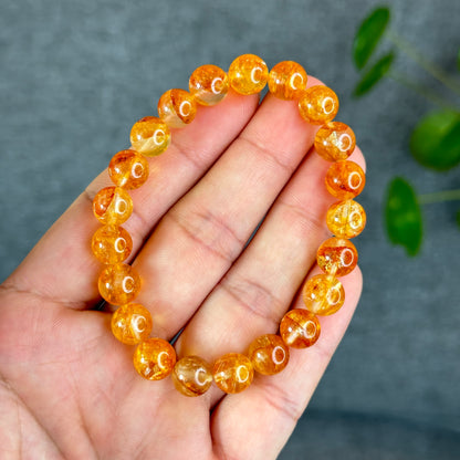 Natural Golden Healer Bracelet Size 9 mm