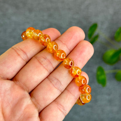 Natural Golden Healer Bracelet Size 9 mm