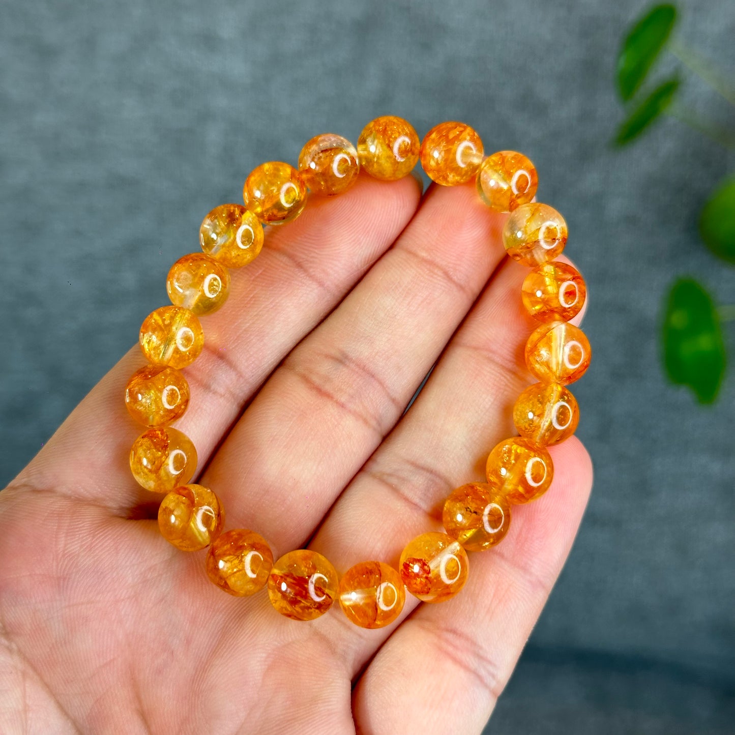Natural Golden Healer Bracelet Size 9 mm