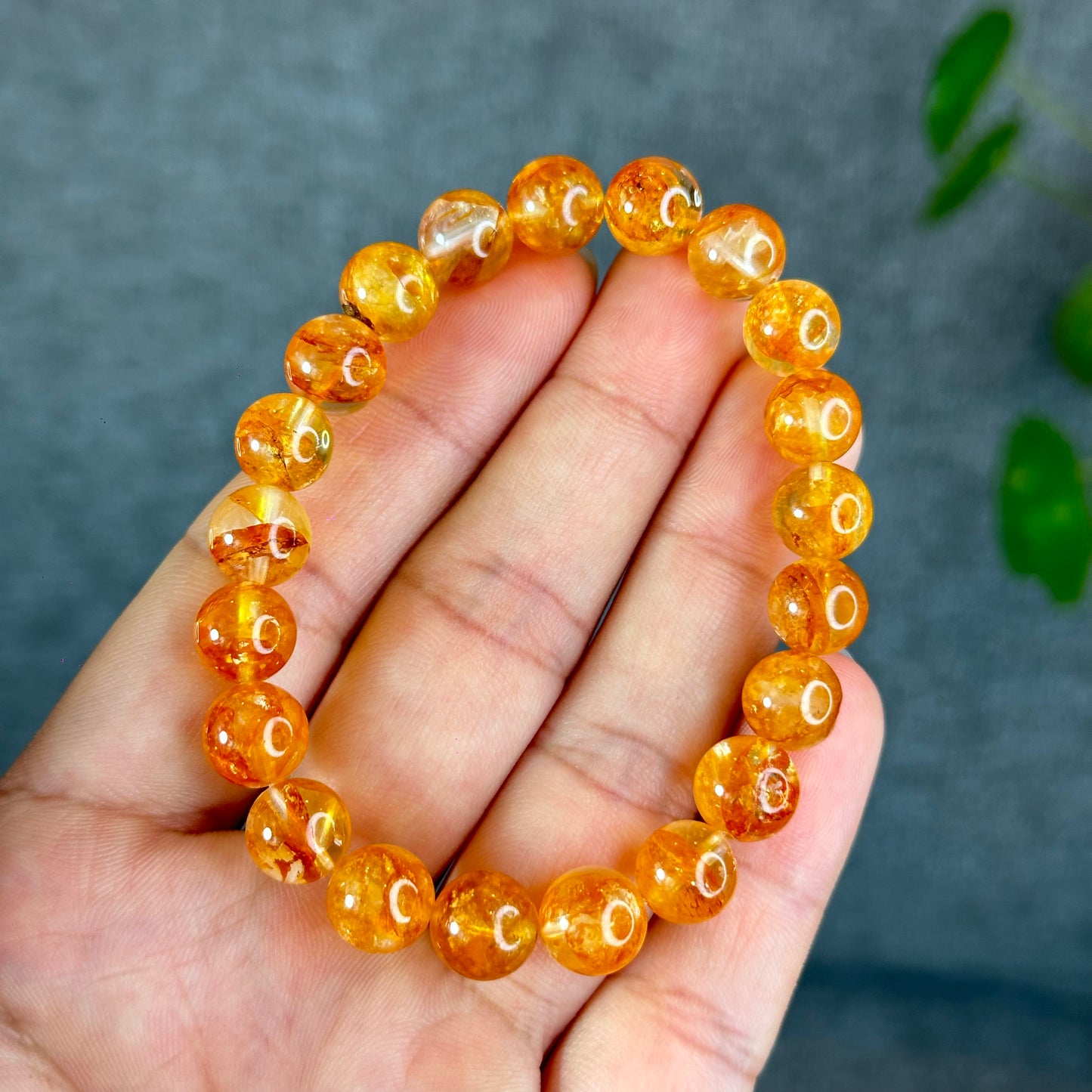 Natural Golden Healer Bracelet Size 9 mm