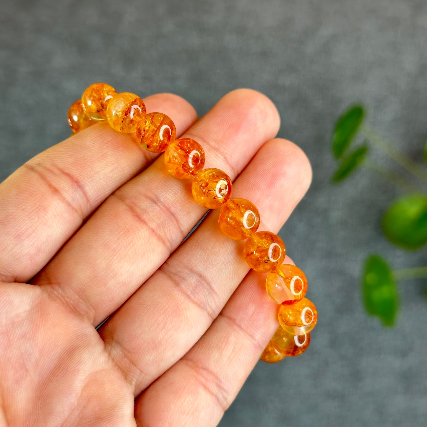 Natural Golden Healer Bracelet Size 9 mm