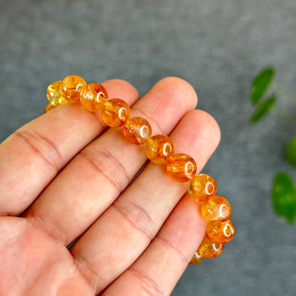 Natural Golden Healer Bracelet Size 9 mm