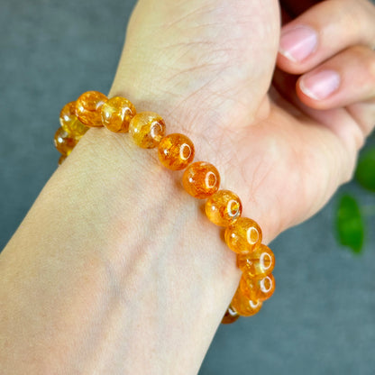 Natural Golden Healer Bracelet Size 9 mm