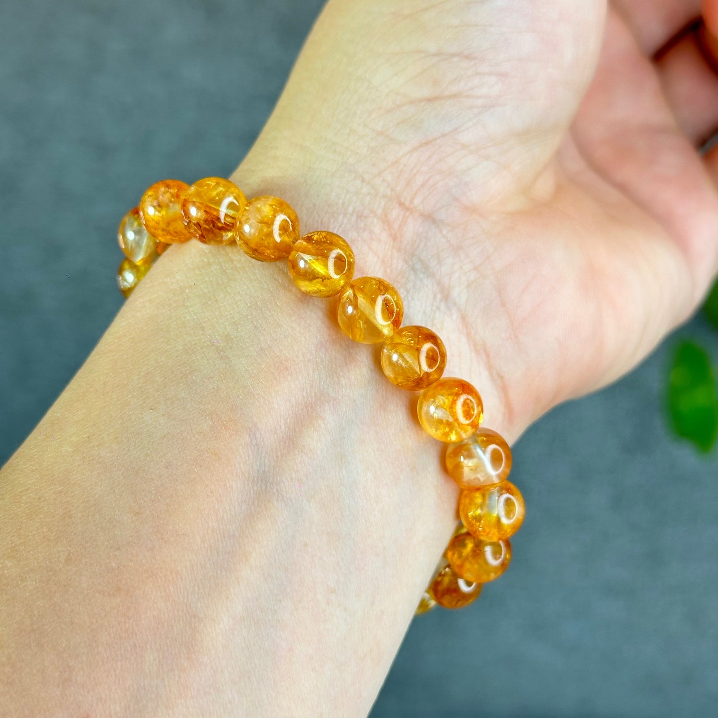 Natural Golden Healer Bracelet Size 9 mm