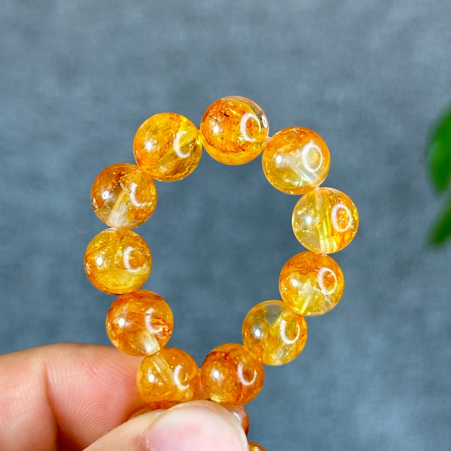 Natural Golden Healer Bracelet Size 9 mm