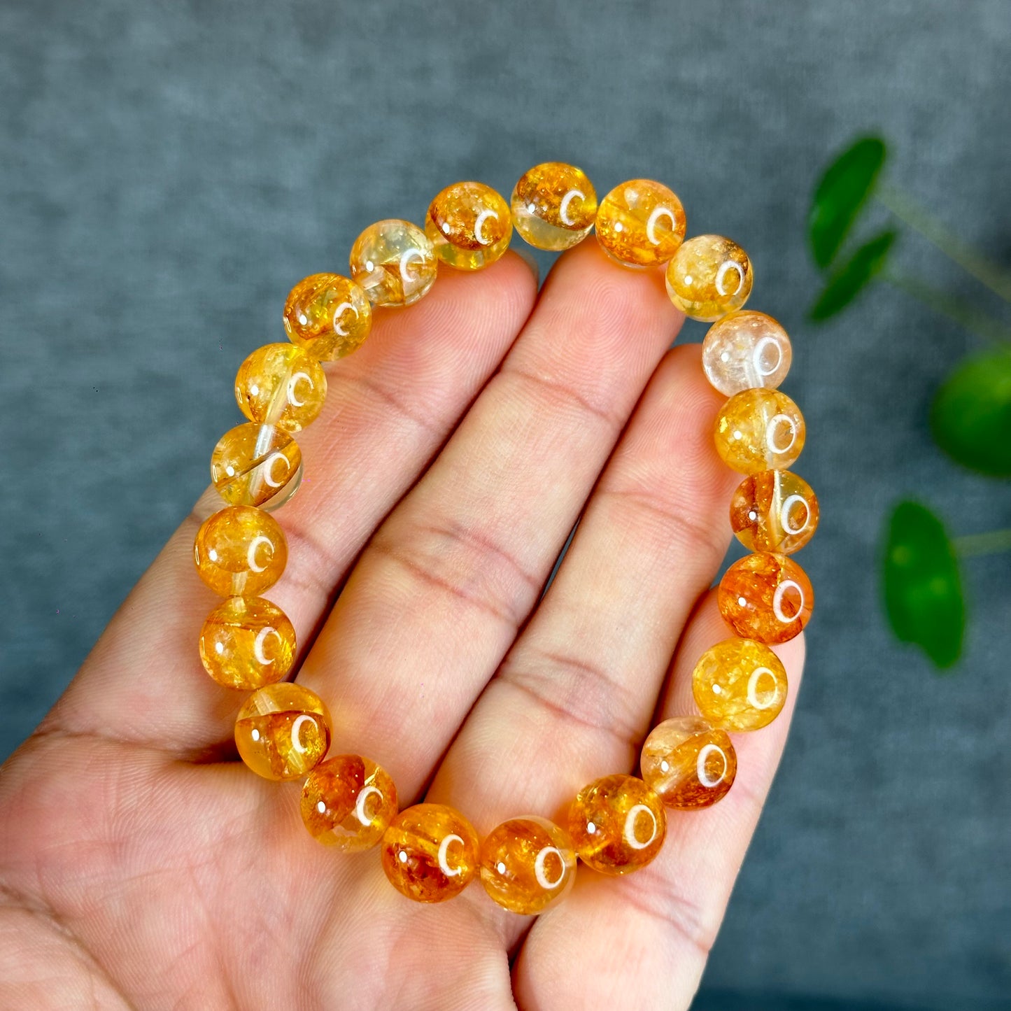 Natural Golden Healer Bracelet Size 9.5 mm