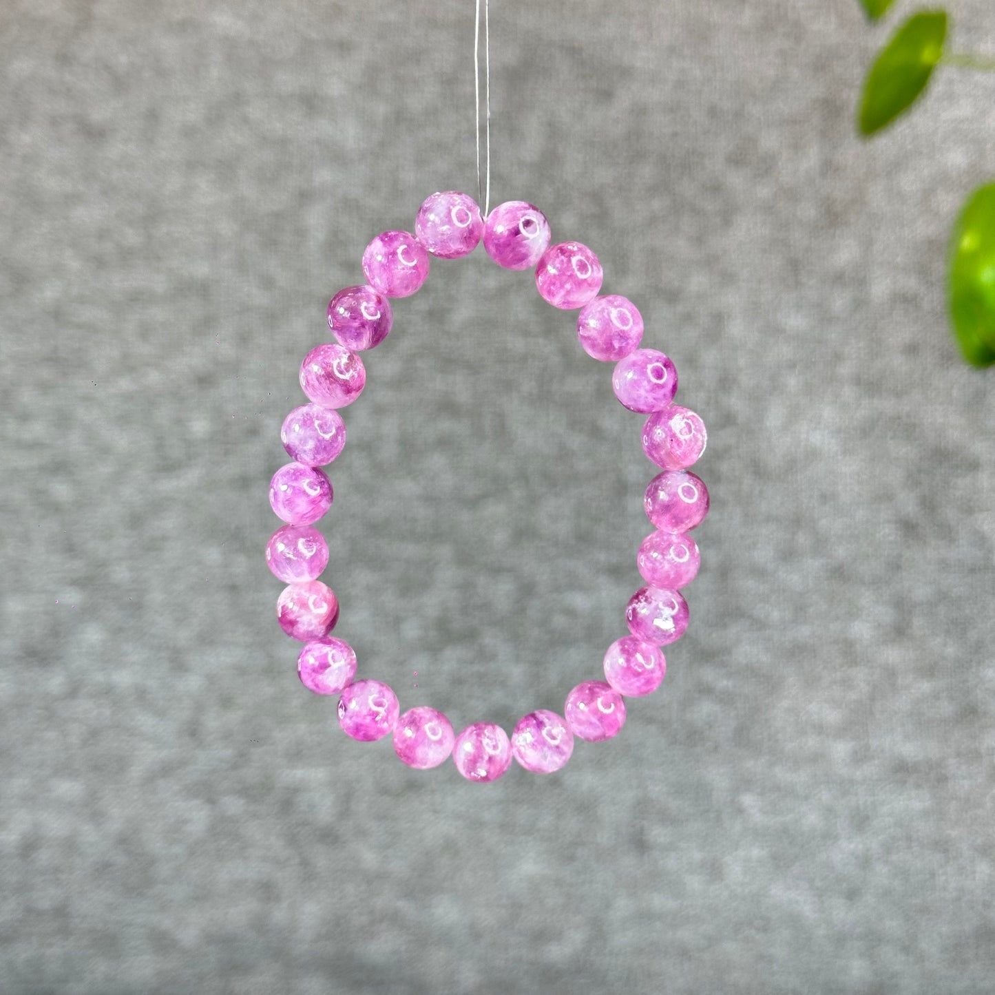 Natural Lepidolite Bracelet Size 8 mm