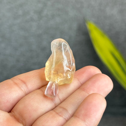 Natural Fluorite Bird Figurine