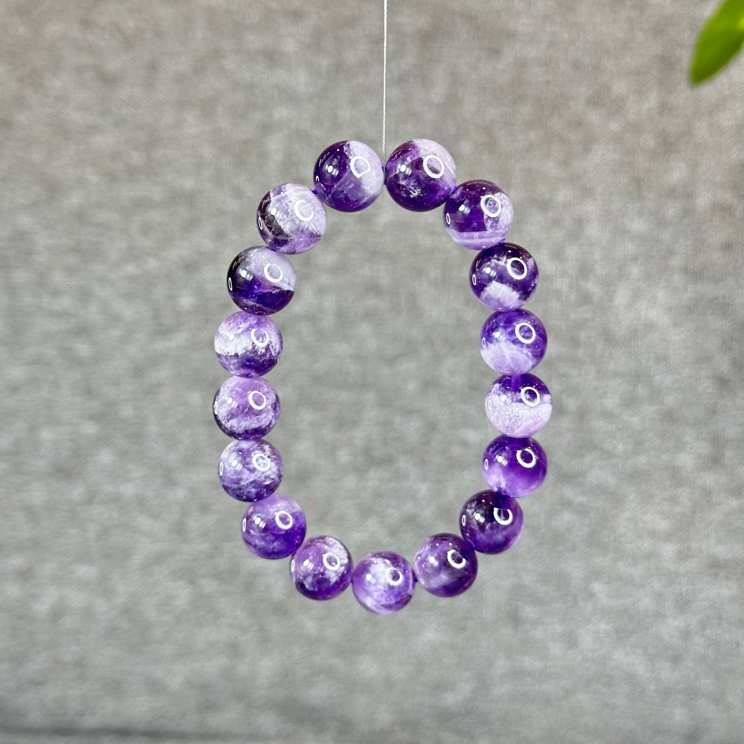 Natural Dream Amethyst Bracelet Size 12 mm