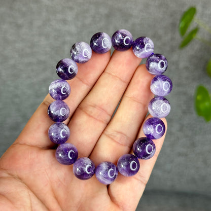 Natural Dream Amethyst Bracelet Size 12 mm