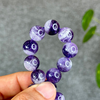 Natural Dream Amethyst Bracelet Size 12 mm
