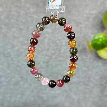 Natural Tourmaline Bracelet Size 8.8-9 mm