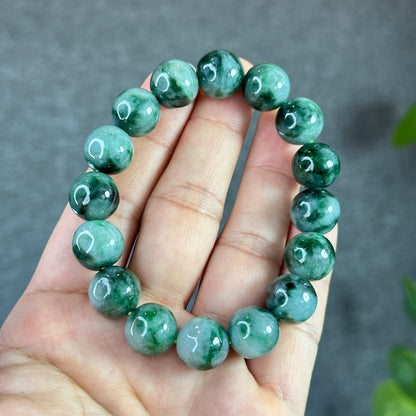 Moss Green Natural Son Thuy Bracelet Size 12.5 mm