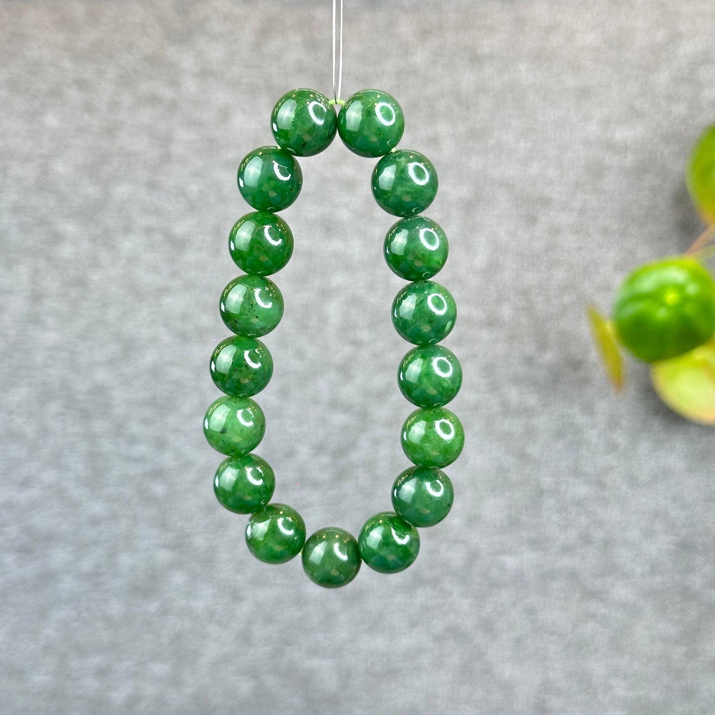 Natural Nephrite Jade Bracelet size 11.5-11.8 mm