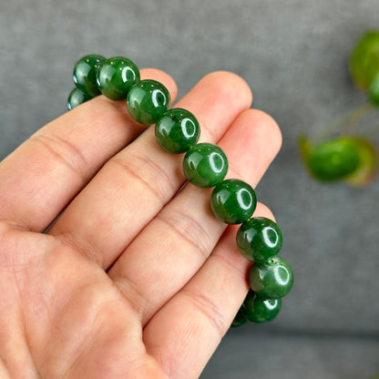 Natural Nephrite Jade Bracelet size 11.5-11.8 mm