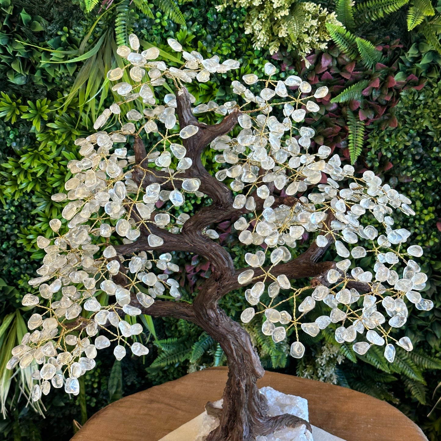 Clear Quartz Bonsai Tree