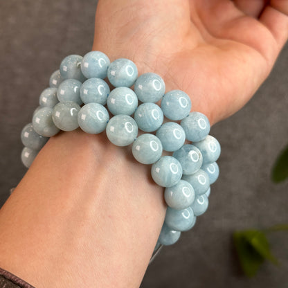 Aquamarine Bracelet Size 11-11.5 mm