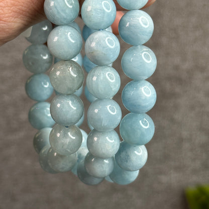 Aquamarine Bracelet Size 11-11.5 mm