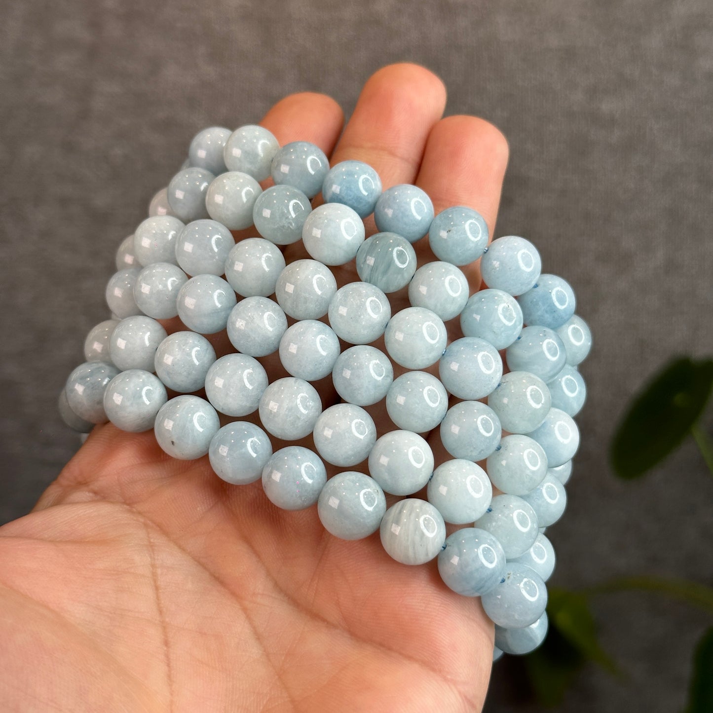 Aquamarine Bracelet Size 10-10.5 mm