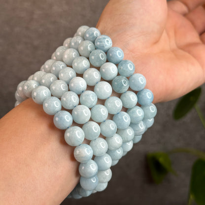 Aquamarine Bracelet Size 10-10.5 mm