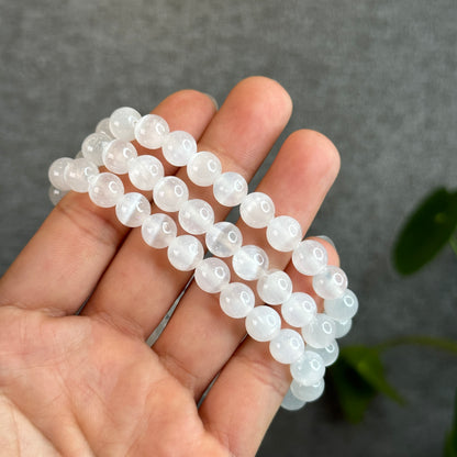 Selenite Bracelet Size 8.2 mm