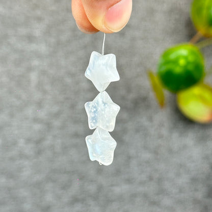 Natural Moonstone Star Charm