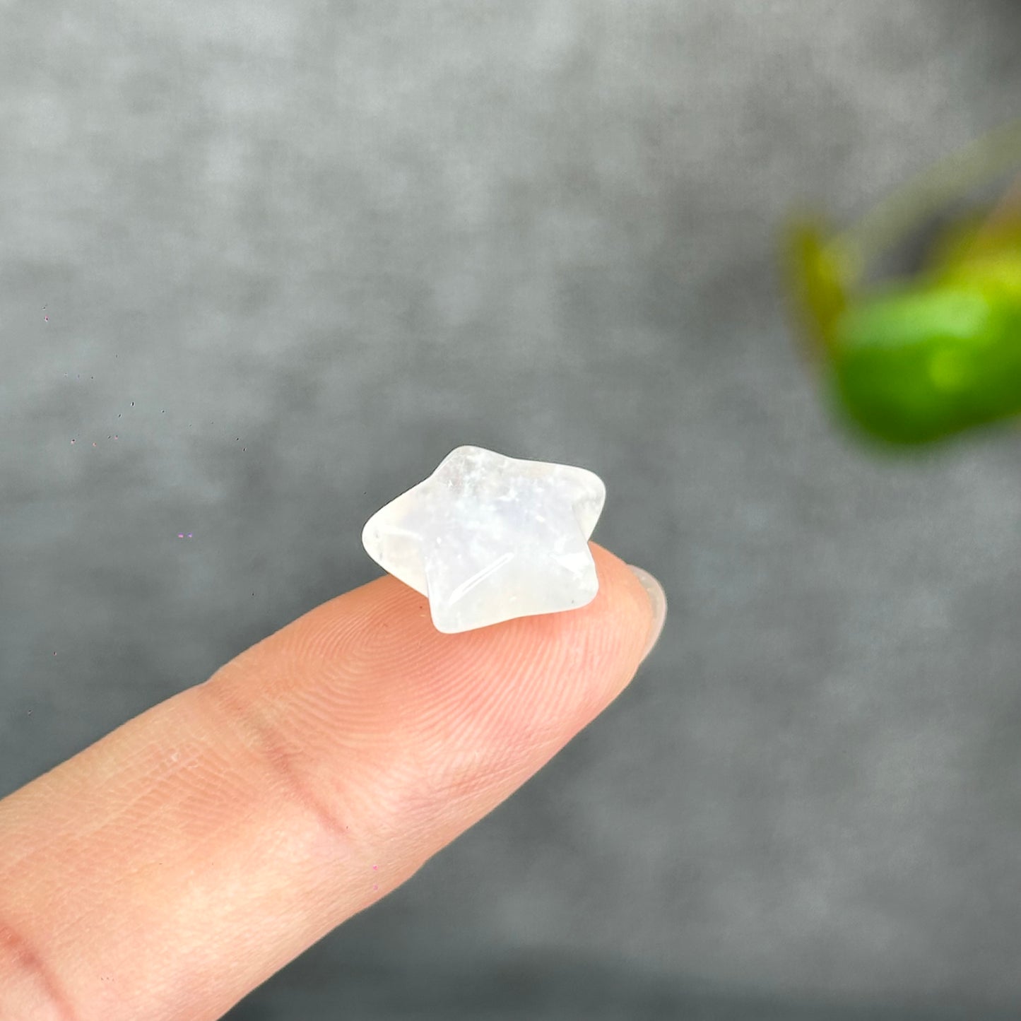 Natural Moonstone Star Charm