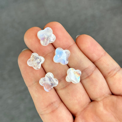 Natural Moonstone Four Point Charm