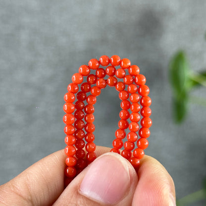 Coral Necklace Size 3 mm