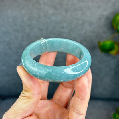 Bracelet Jadeite Jade Style Feuille Taille 53 mm