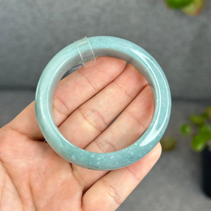 Bracelet Jadeite Jade Style Feuille Taille 53 mm
