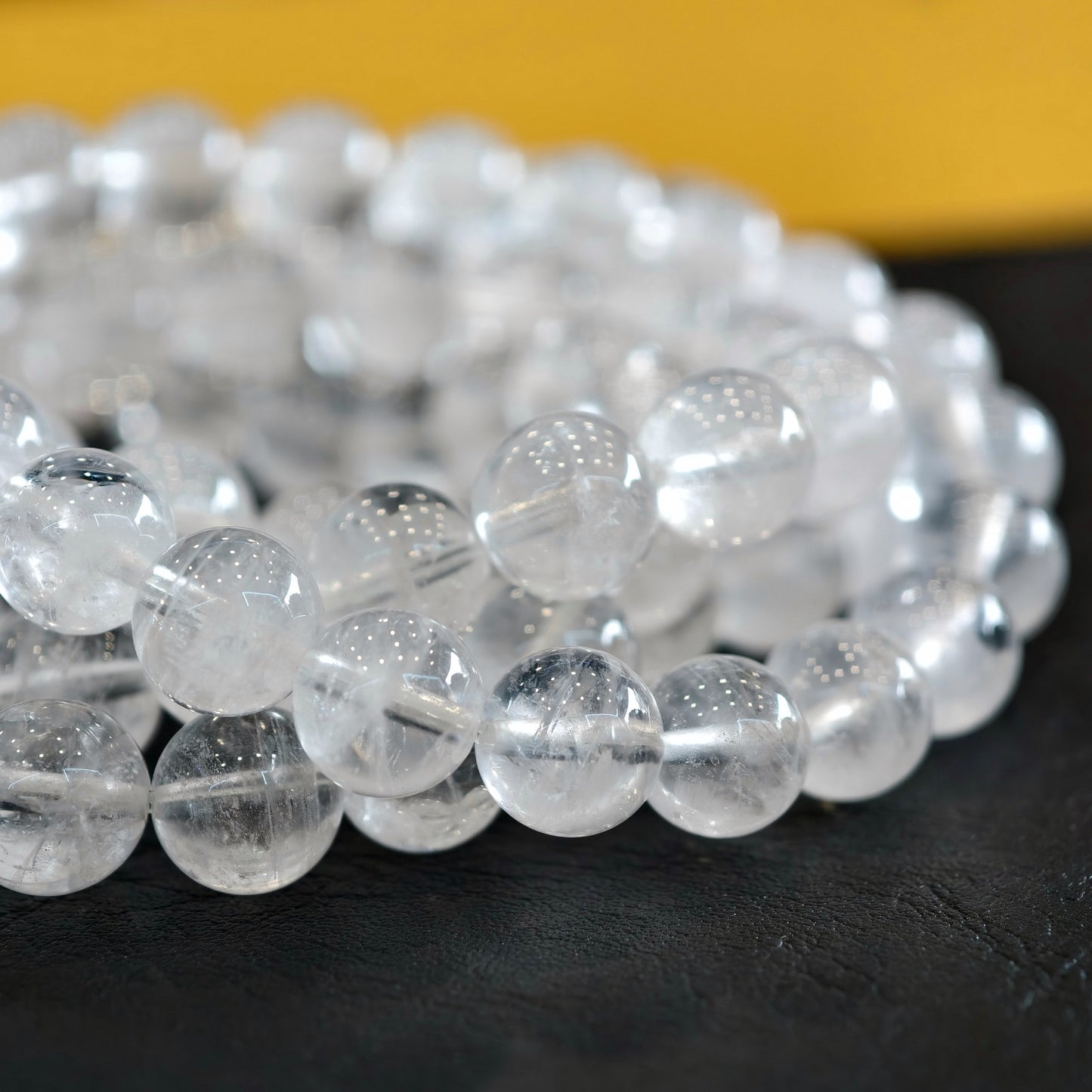 Natural Clear Quartz Bracelet Size 8 mm