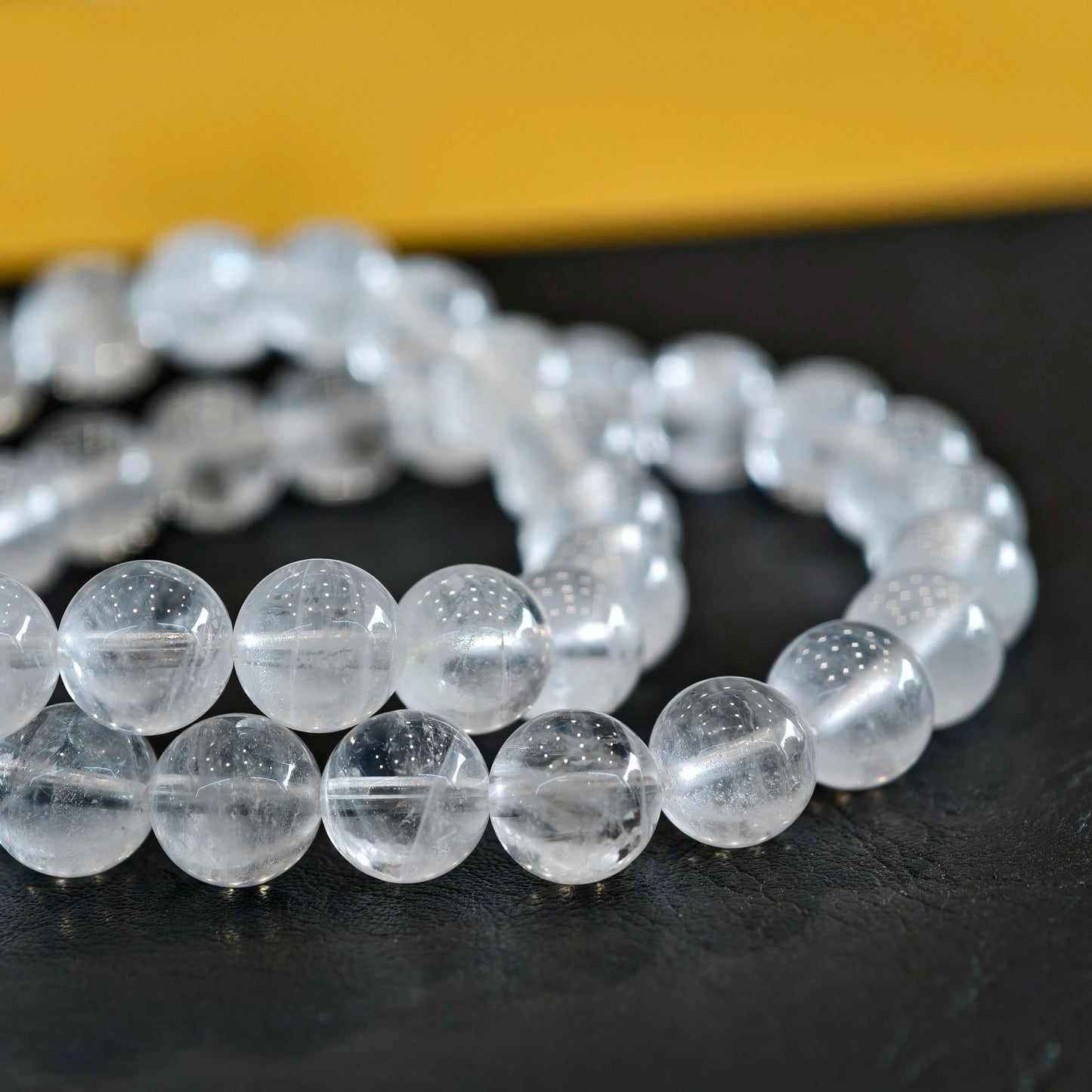 Natural Clear Quartz Bracelet Size 8 mm