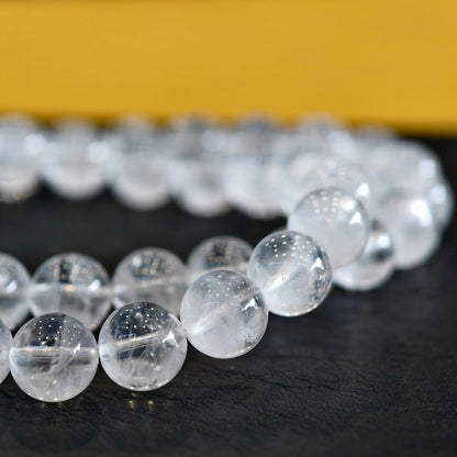 Natural Clear Quartz Bracelet Size 8 mm