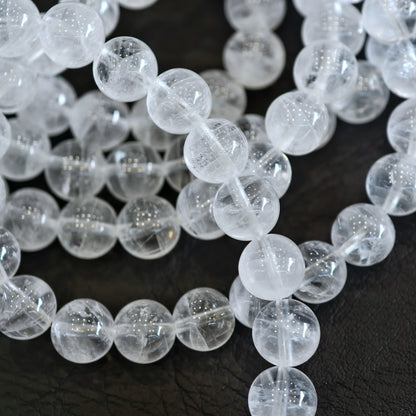 Natural Clear Quartz Bracelet Size 8 mm