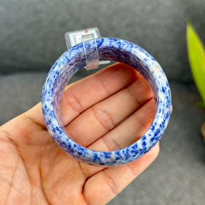 Natural Lapis Lazuli Bangle Size 55 mm